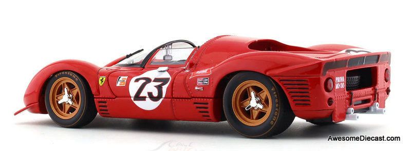 1967 Ferrari 330 P4 Daytona #23 1:24 Diecast Model Car by Burago