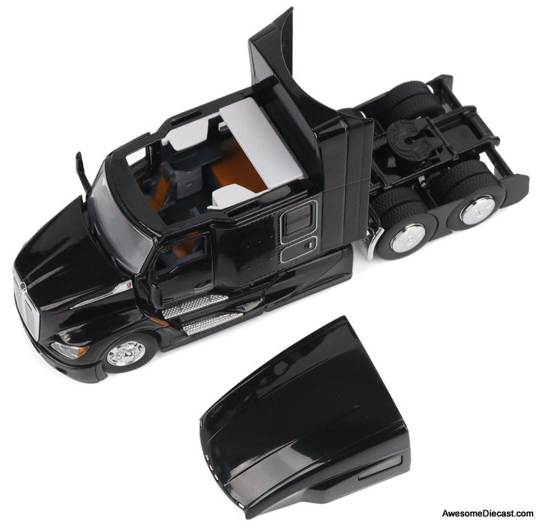 Kenworth T680 Tandem Tractor w/76in High Roof Sleeper Cab, Black 1