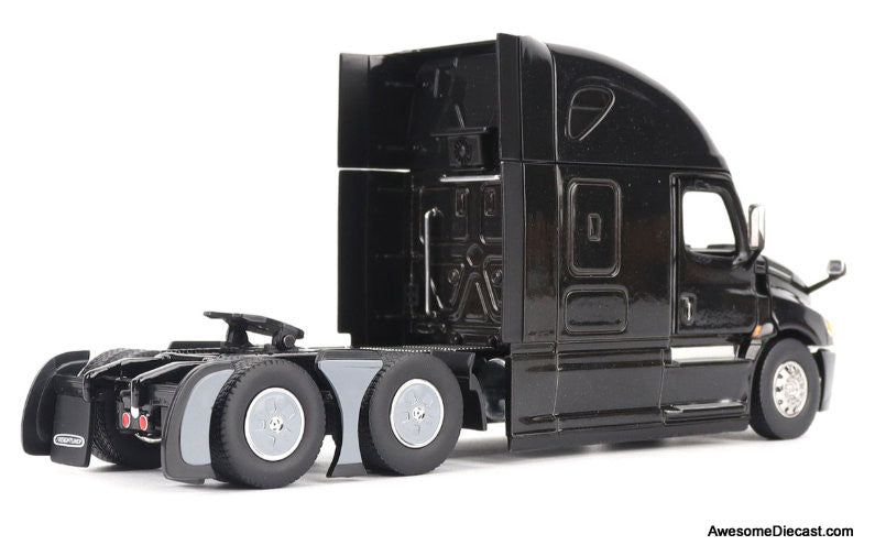 Freightliner New Cascadia w/76in High Roof Sleeper Cab, Black 1:50 Diecast Model Truck by Diecast Masters