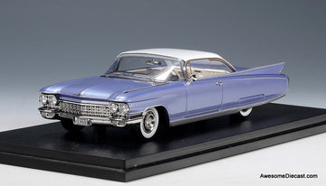 1960 Cadillac Eldorado Seville, Heather Metallic 1:43 Diecast Model Car by Stamp Models