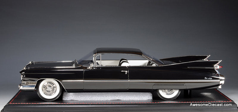 1959 Cadillac Coupe de Ville, Black 1:18 Resin Cast Model Car by Stamp Models