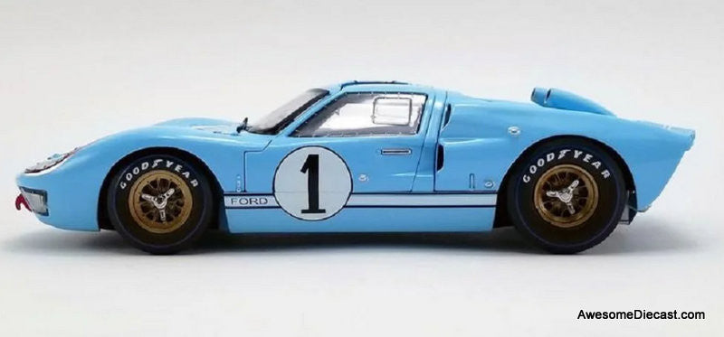 Shelby Collectibles 1:18 1966 Ford GT-40 MK11 #1, Gulf Blue