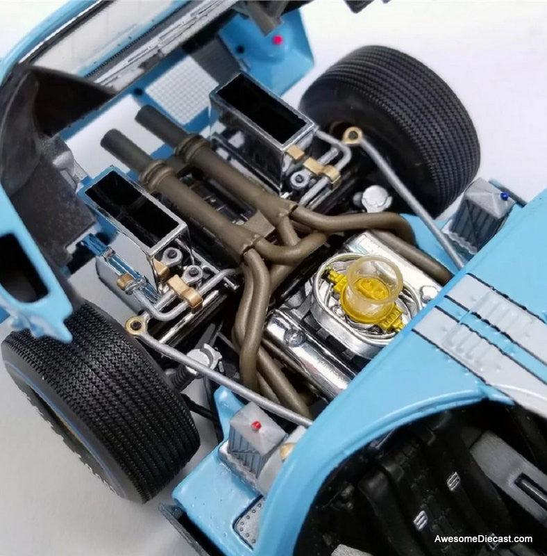 Shelby Collectibles 1:18 1966 Ford GT-40 MK11 #1, Gulf Blue