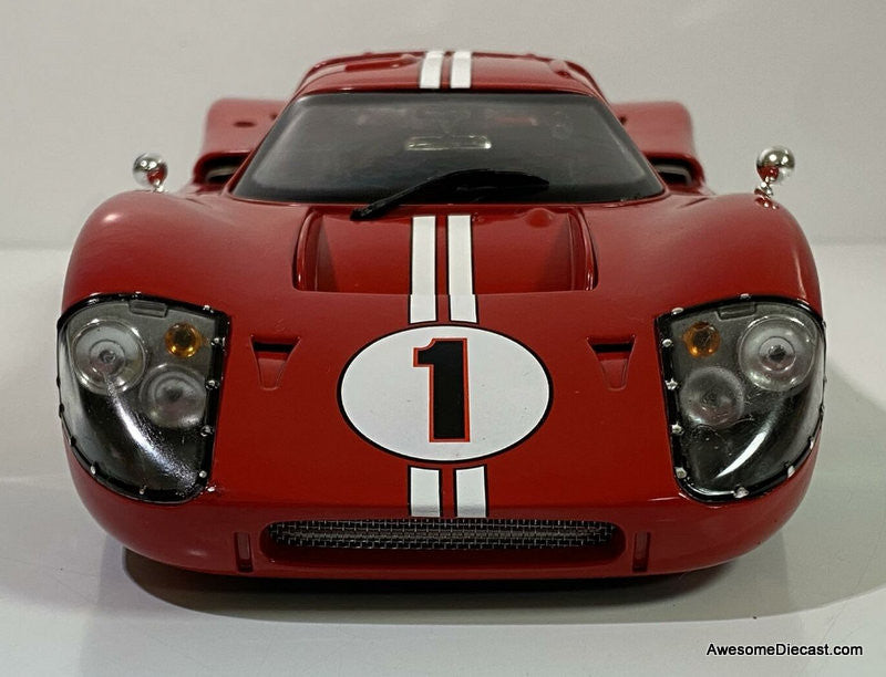 Shelby Collectibles 1:18 1967 Ford MK1V #1, Red: LeMans 24 Hour Winner
