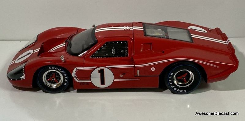 Shelby Collectibles 1:18 1967 Ford MK1V #1, Red: LeMans 24 Hour Winner