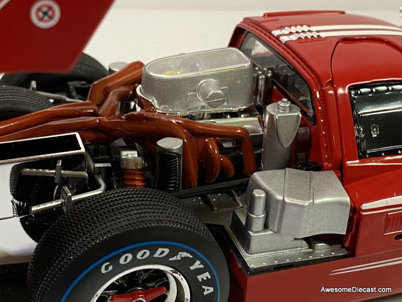 Shelby Collectibles 1:18 1967 Ford MK1V #1, Red: LeMans 24 Hour Winner