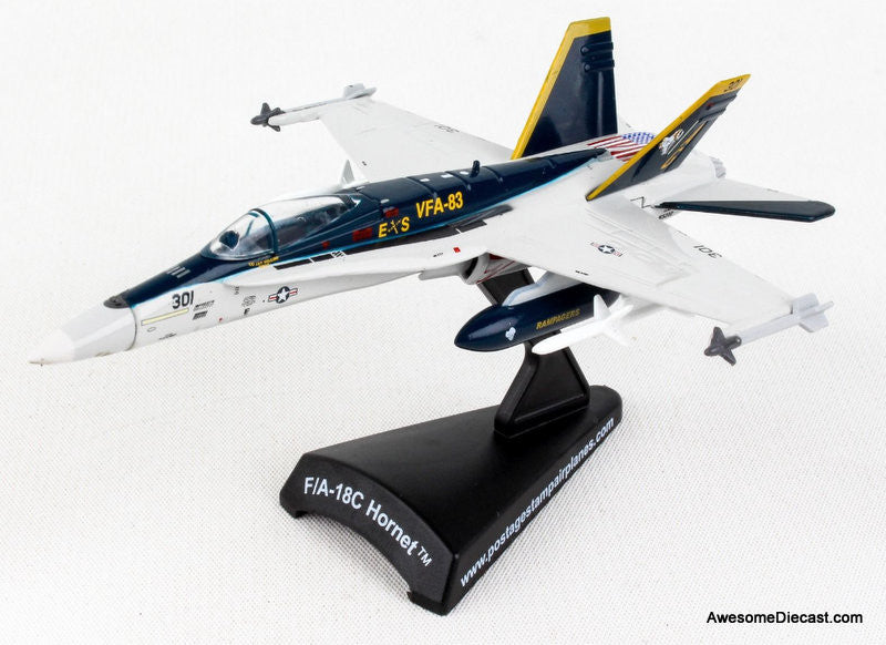 Postage Stamp 1:150  McDonnell Douglas F/A-18C Hornet: VFA-83 Rampagers