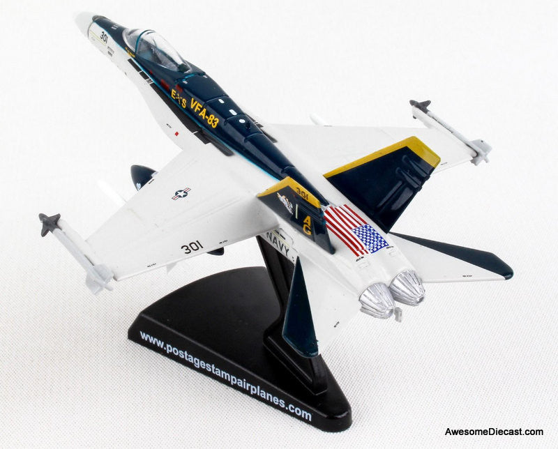 Postage Stamp 1:150  McDonnell Douglas F/A-18C Hornet: VFA-83 Rampagers