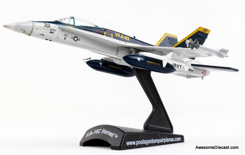 Postage Stamp 1:150  McDonnell Douglas F/A-18C Hornet: VFA-83 Rampagers