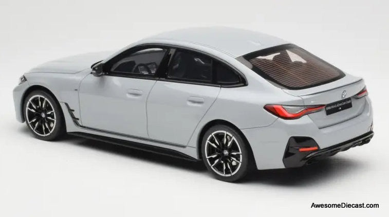 2021 BMW M440i X Drive Gran Coupe, Brooklyn Gray Metallic 1:18 Resin Cast Model by Otto