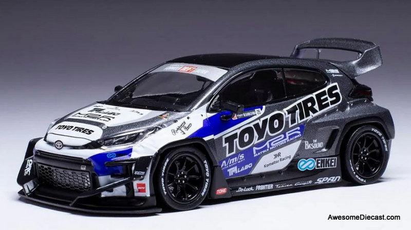 2022 Toyota GR Yaris Pandem, Toyo Tires 1:43 Diecast Model Car by IXO