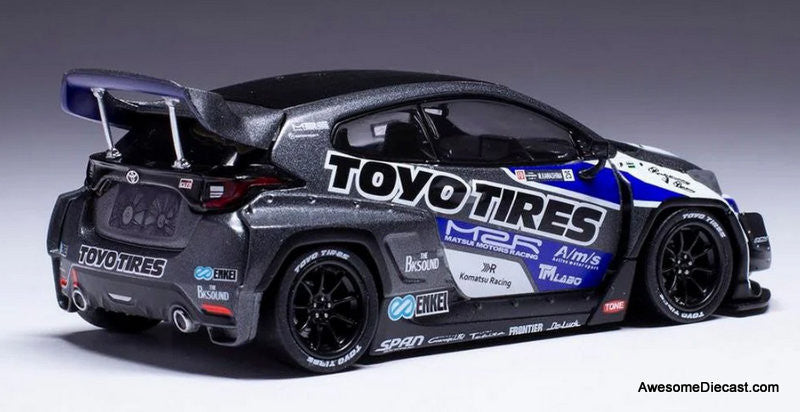 2022 Toyota GR Yaris Pandem, Toyo Tires 1:43 Diecast Model Car by IXO