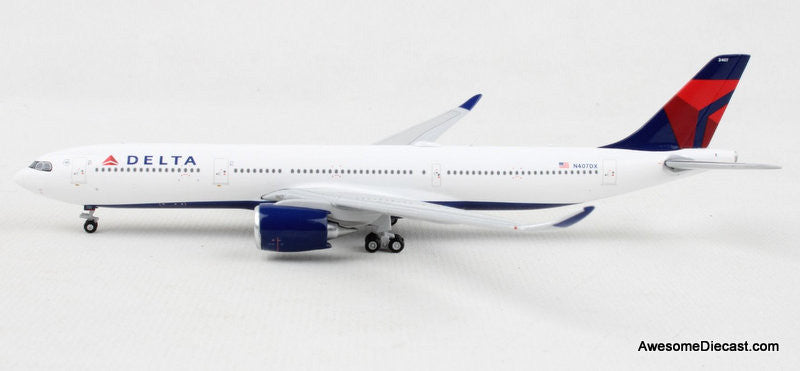 Delta Airlines (Reg #N407DX) Gemini Jets 1 - 400 Airbus A330