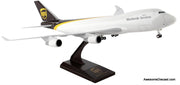 Boeing 747-400F: UPS Worldwide Services (Reg #N570UP) 1:200 ABS Plastic Model Plane by Sky Marks