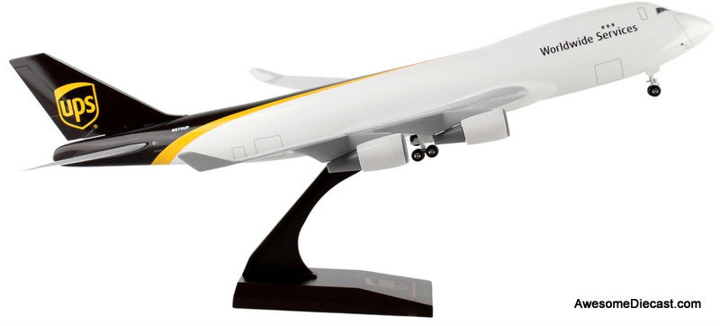Boeing 747-400F: UPS Worldwide Services (Reg #N570UP) 1:200 ABS Plastic Model Plane by Sky Marks