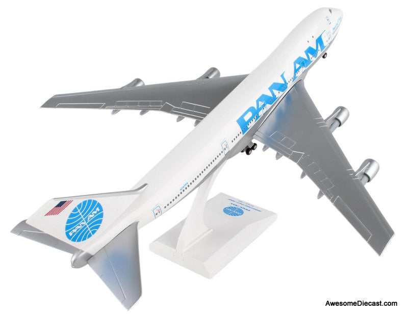Boeing 747-100: Pan Am (Reg #N747PA) "Clipper Juan Trippe" 1:200 ABS Plastic Model Plane by Sky Marks