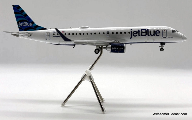 Embraer ERJ-190: JetBlue (Reg #N323JB) "Only Blue" 1:200 Diecast Model Plane by Gemini 200