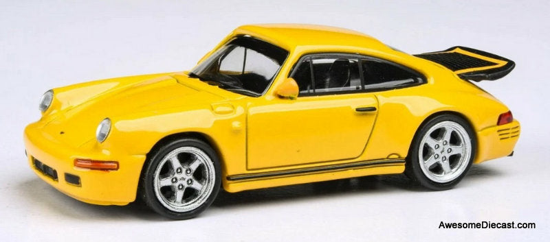 1987 (Porsche) RUF CTR Yellowbird, Blossom 1:64 Diecast Model Car by Para64