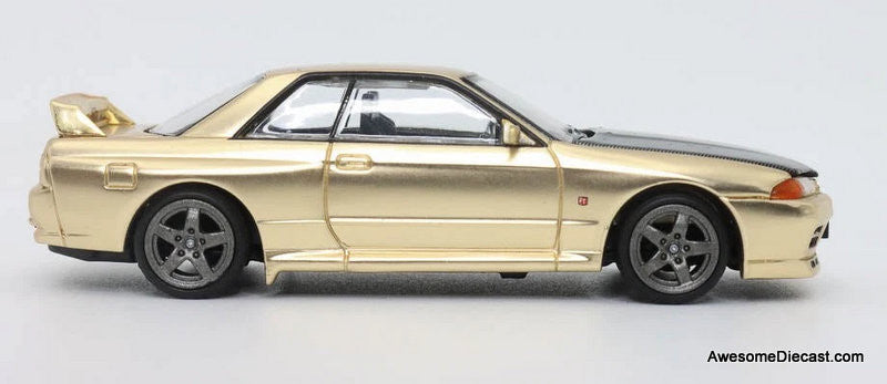 Nissan Skyline GT-R R32, Gold (Tokyo Auto Salon 2025 TASKL) 1:64