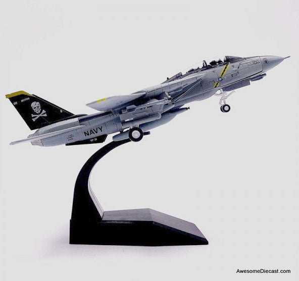 Flight Deck Models 1:100 Grumman F-14B Tomcat: USS John F Kennedy 2004 "Jolly Rogers" Last Tomcat Cruise