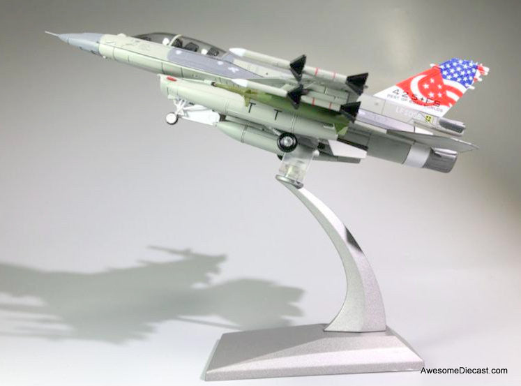 Flight Deck Models 1:72 General Dynamics F-16D Fighting Falcon: 425th Fighter Squadron (Best Of Both Worlds)