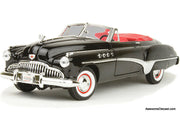 1949 Buick Roadmaster Convertible, Black 1:18 Diecast Model Car by Motor Max