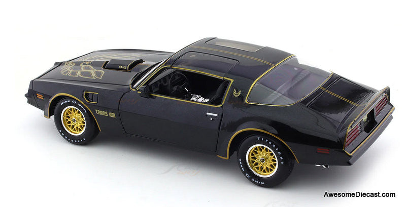 1978 Pontiac Firebird Trans Am, Black 1:18 Diecast Model Car by Maisto