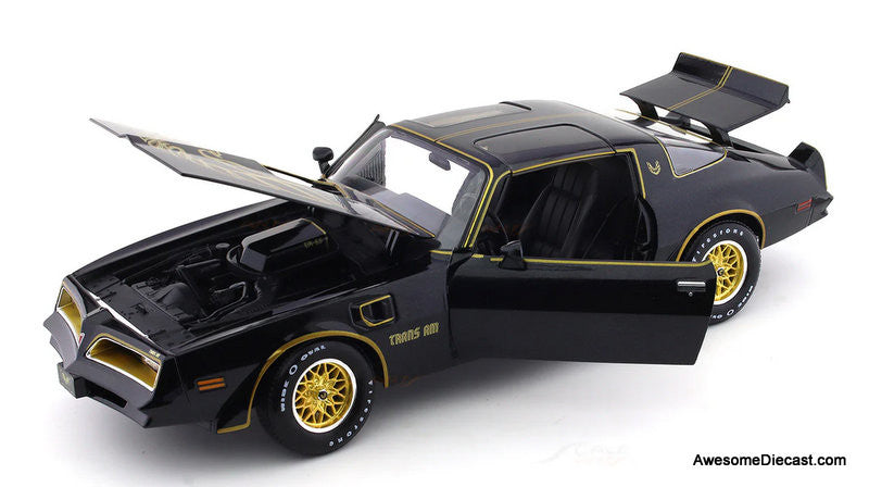1978 Pontiac Firebird Trans Am, Black 1:18 Diecast Model Car by Maisto