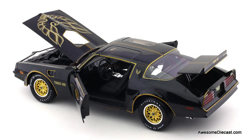 1978 Pontiac Firebird Trans Am, Black 1:18 Diecast Model Car by Maisto