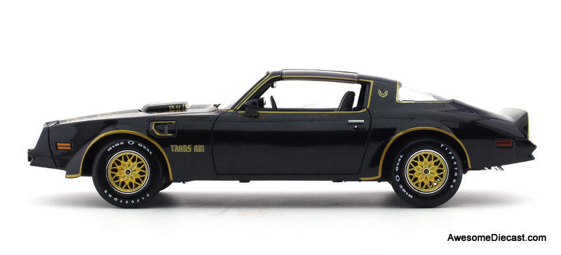 1978 Pontiac Firebird Trans Am, Black 1:18 Diecast Model Car by Maisto