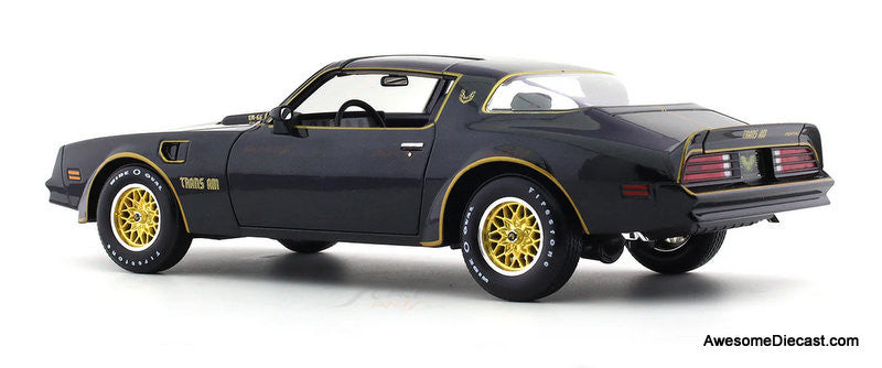 1978 Pontiac Firebird Trans Am, Black 1:18 Diecast Model Car by Maisto