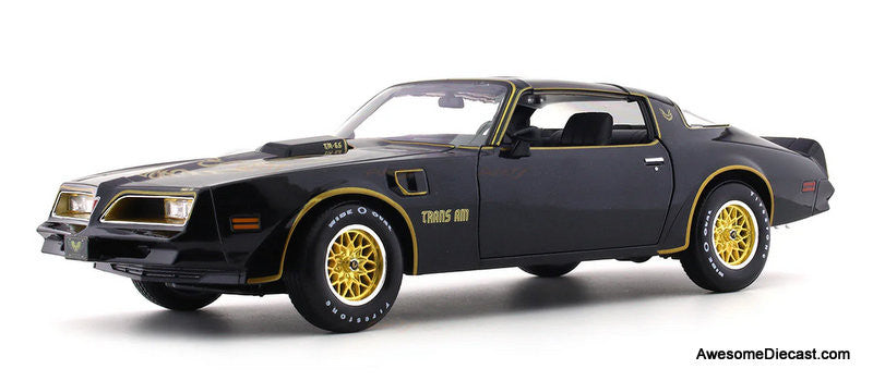 1978 Pontiac Firebird Trans Am, Black 1:18 Diecast Model Car by Maisto