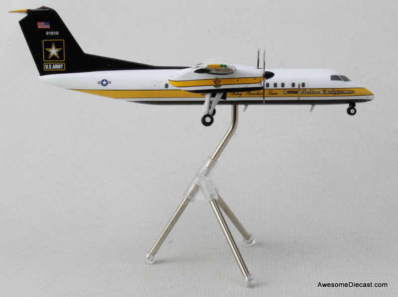 Bombardier C-147A US Army "Golden Knights" 1:200 Diecast Model Plane by Gemini 200