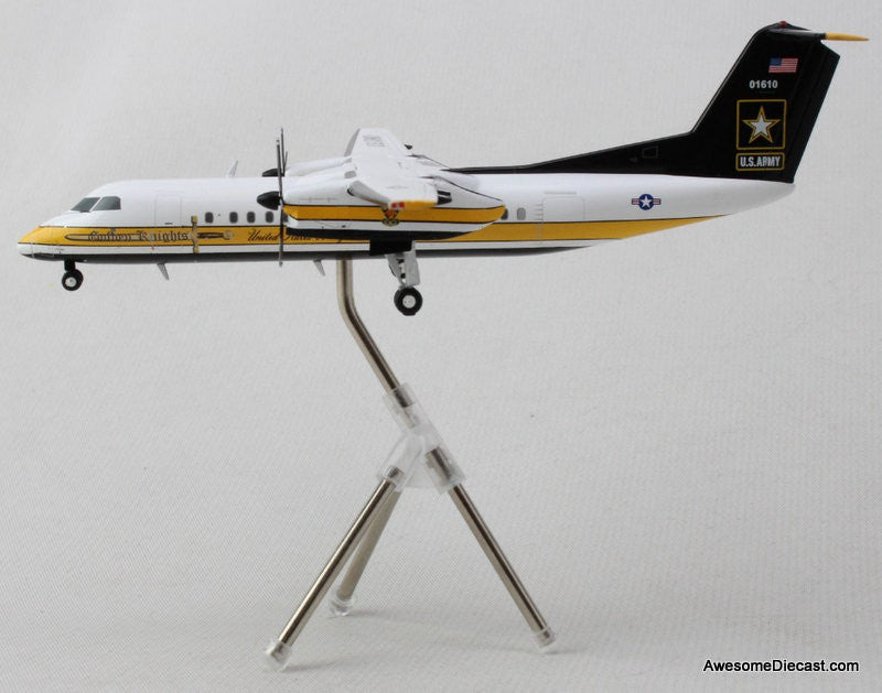 Bombardier C-147A US Army "Golden Knights" 1:200 Diecast Model Plane by Gemini 200