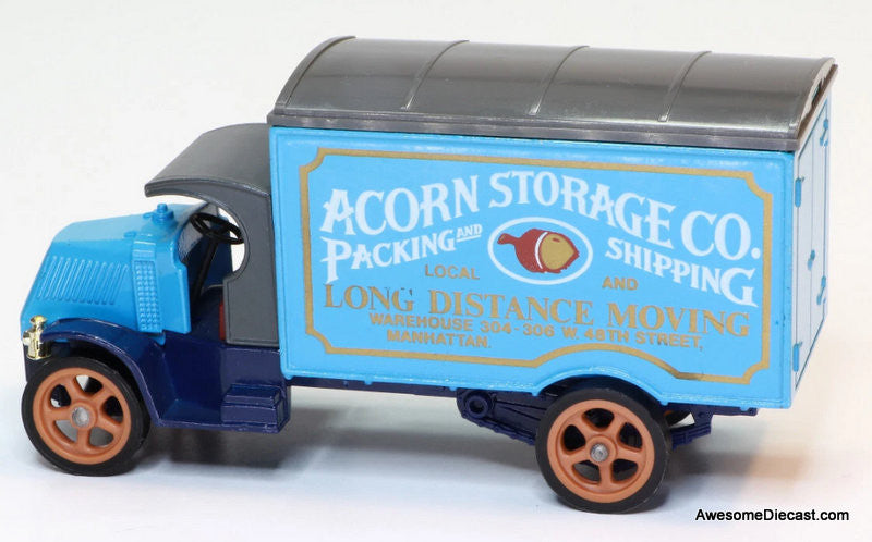 1920 Mack AC Acorn Storage Co., Blue 1:43 Diecast Model Truck by Matchbox