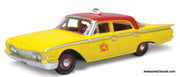 1960 Ford Fairlane Town Sedan: New York City Taxi 1:87 Diecast Model Car by Oxford Diecast