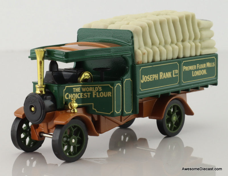 1922 Foden Steam Wagon Joseph Rank Ltd, Green 1:43 Diecast Model Truck by Matchbox