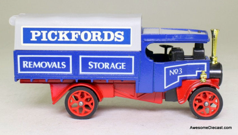 1922 Foden Steam Lorry Pickfords, Blue 1:43 Diecast Model Truck by Matchbox