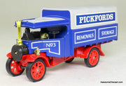 1922 Foden Steam Lorry Pickfords, Blue 1:43 Diecast Model Truck by Matchbox