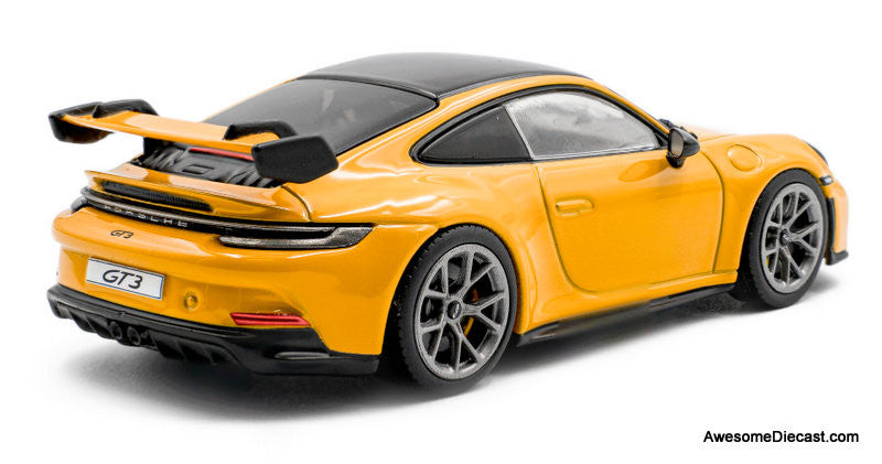 2023 Porsche 911 992 GT3, Signal Yellow 1:43 Diecast Model Car by Solido