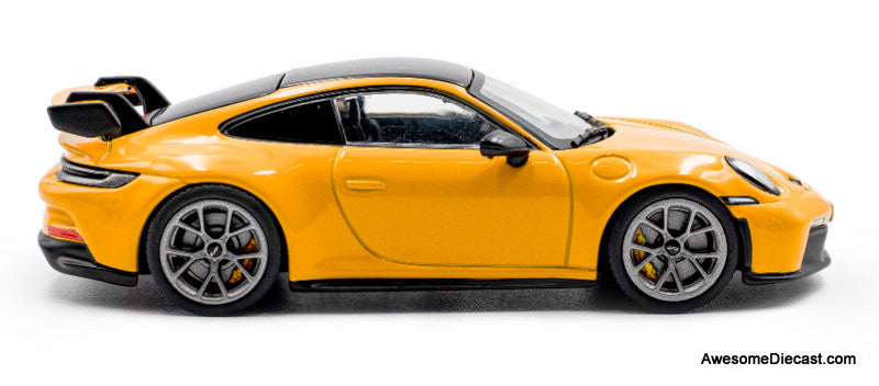 2023 Porsche 911 992 GT3, Signal Yellow 1:43 Diecast Model Car by Solido