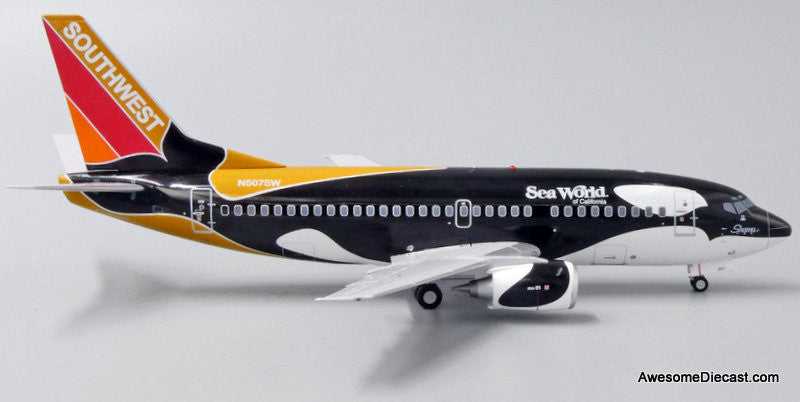 Boeing 737-500: Southwest Airlines (Reg #N507SW) Sea World Of California 1:200 Diecast Model Plane by JC Wings