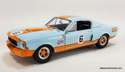 1965 Shelby GT350R #6 (Gulf Racing Tribute) 1:18 Diecast Model Car by ACME