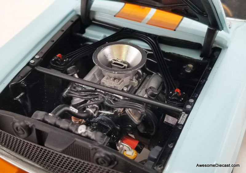 1965 Shelby GT350R #6 (Gulf Racing Tribute) 1:18 Diecast Model Car by ACME