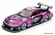 LB Super Silhouette Mazda RX7 (FD3S), Purple Chrome 1:64 Diecast Model Car by Pop Race