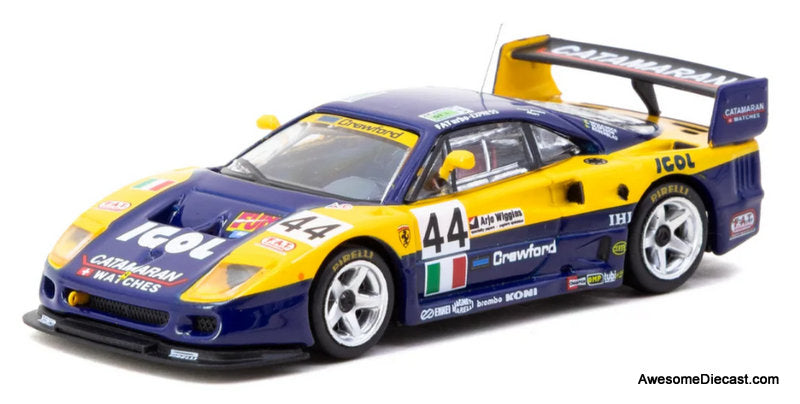 Ferrari F40 GTE #44 24Hr Le Mans 1996 1:64 Diecast Model Car by Tarmac Works