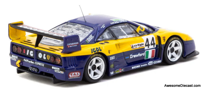 Ferrari F40 GTE #44 24Hr Le Mans 1996 1:64 Diecast Model Car by Tarmac Works