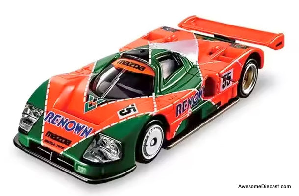 Mazda 787B #55, Orange/Green 1:64 Diecast Model Car by Tomica
