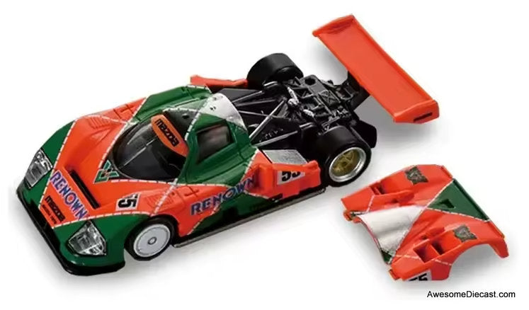 Mazda 787B #55, Orange/Green 1:64 Diecast Model Car by Tomica