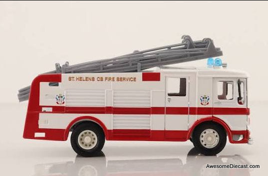 1971 Leyland Emergency Tender Set: St. Helens Fire Brigade 1:50 Diecast Model Fire Truck by Corgi